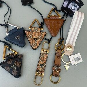 New GUESS UNISEX KEYCHAINS AVAILABLE